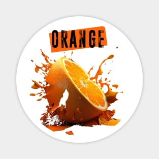 Smashed Orange: A Burst of Empty Rhetoric Magnet